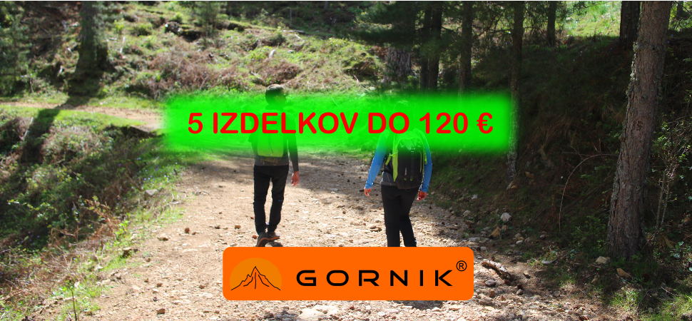 Gornik 5 izdelkov med 20 in 120 evri