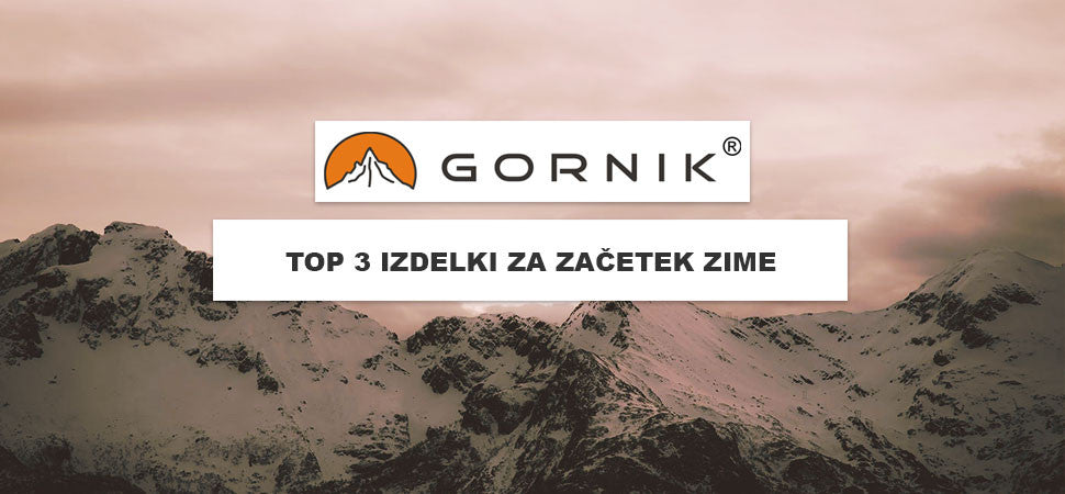 Top 3 izdelki za začetek zime