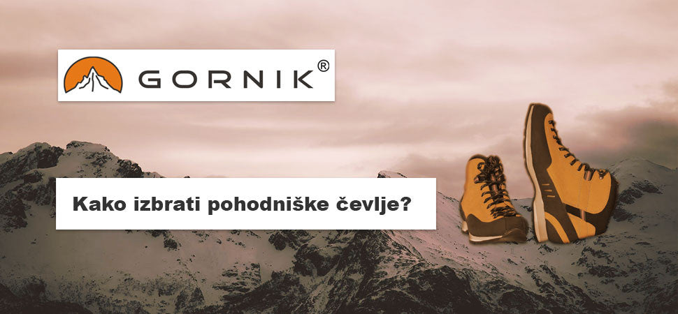 Kako izbrati pohodniške čevlje?